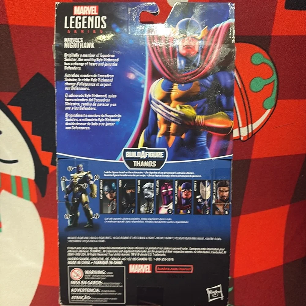 Marvel Legends Nighthawk Figure Hasbro 2018
NO Thanos BAF  Parts - Picture 4 of 4